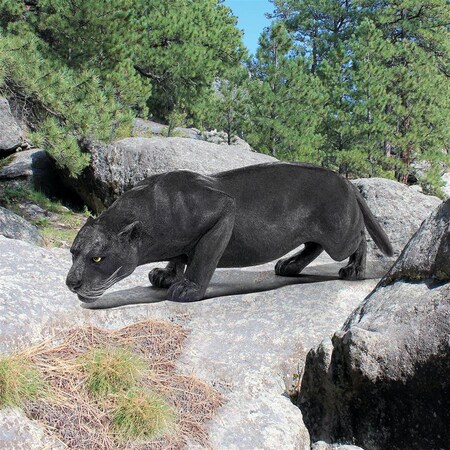 Design Toscano Grande Black Panther Statue NE90011